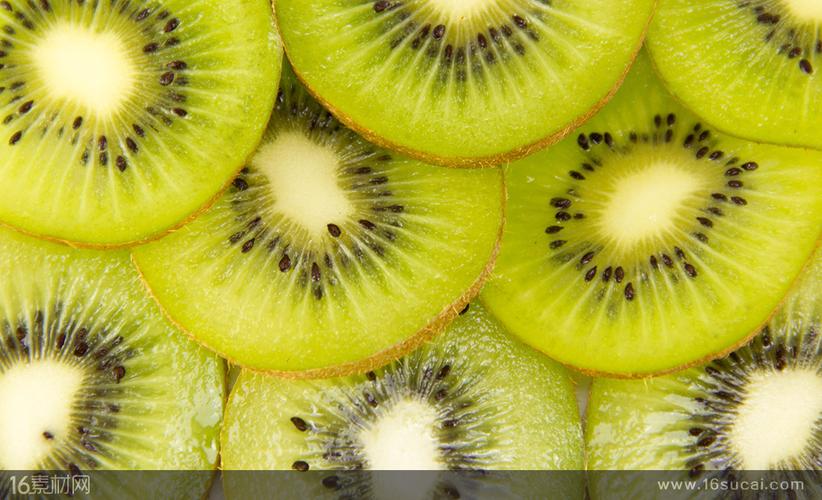  高清图片 食品果蔬图片 关键词:猕猴桃清新美味新鲜水果堆在一起
